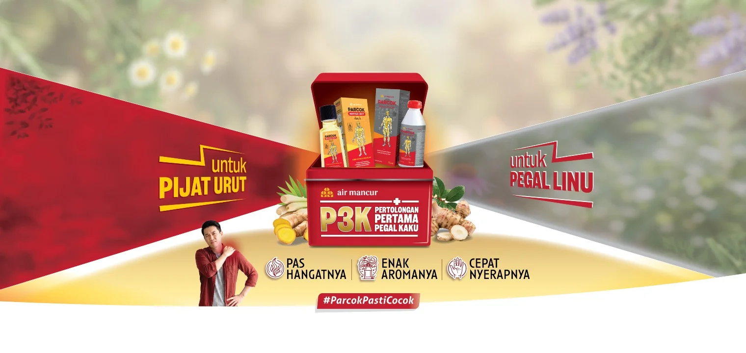 Banner produk herbal Air Mancur