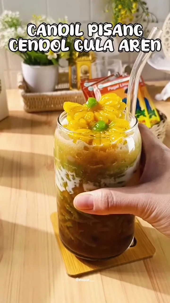 Candil Pisang Cendol Gula Aren