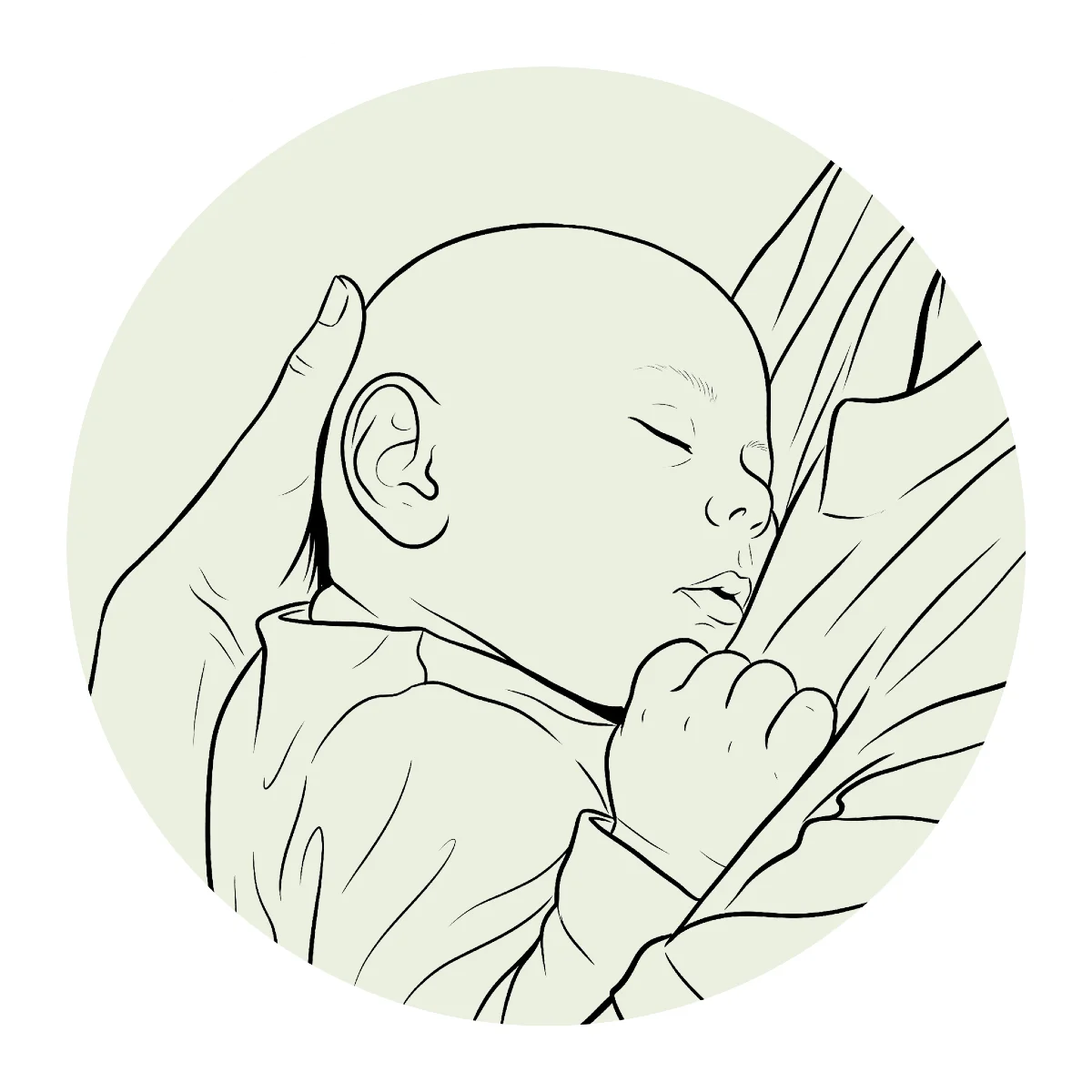 Memberikan rasa hangat pada tubuh bayi